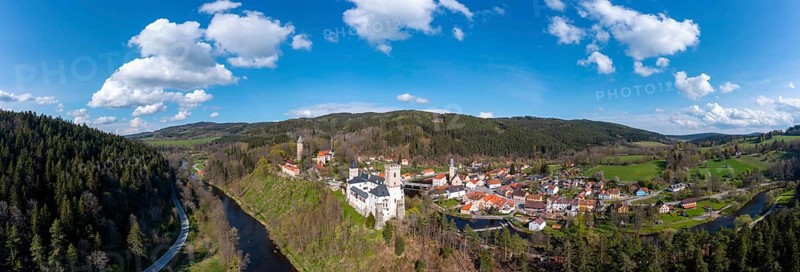 Drone shot