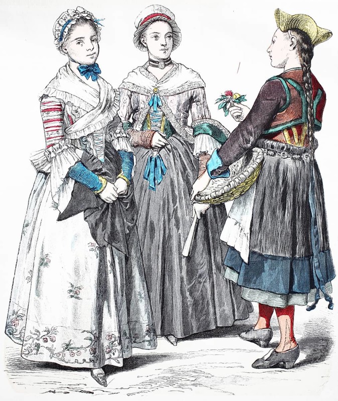 Folk traditional costume