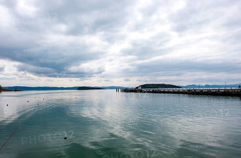 Boat jetty in Tuoro sul Trasimeno