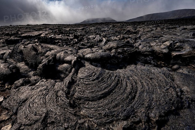 Petrified lava