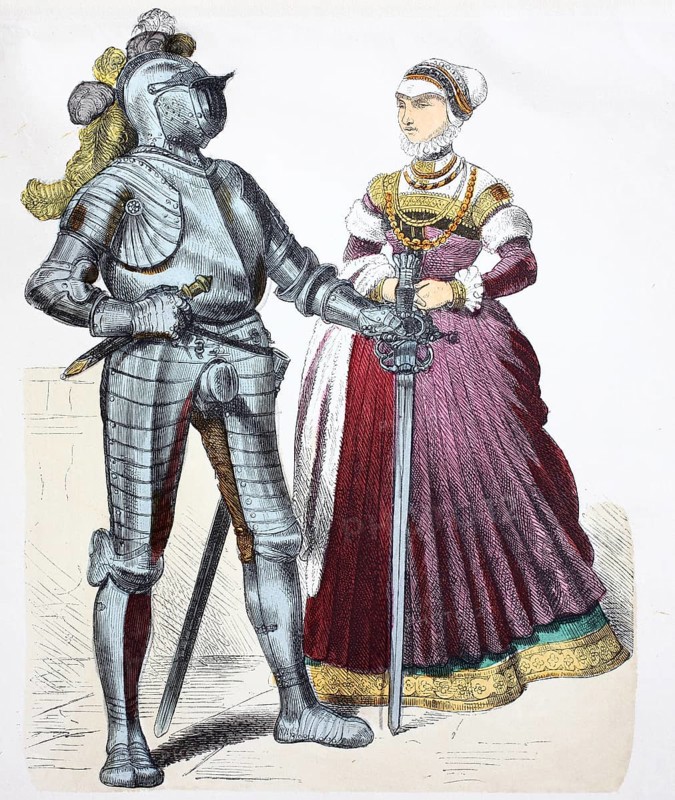 Folk traditional costume