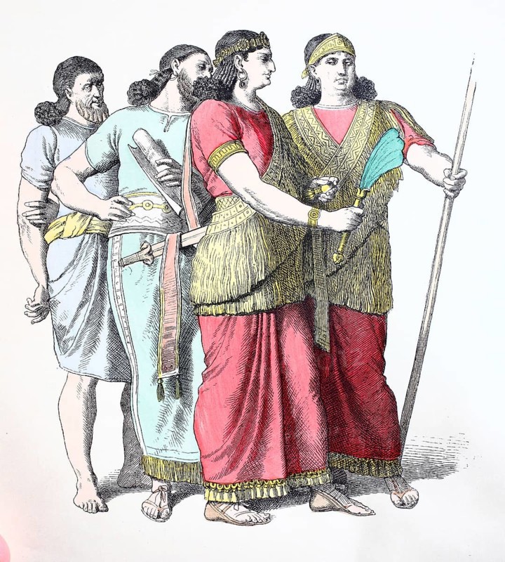 Folk traditional costume