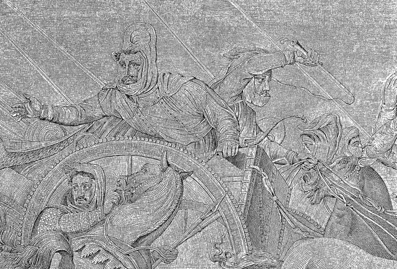 Darius at the Battle of Issos
