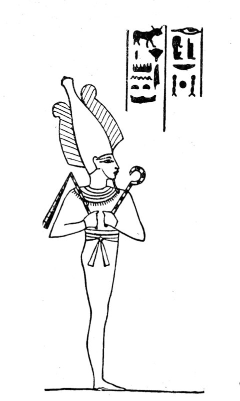 Osiris is the Egyptian god of the afterlife