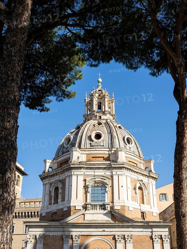 Dome of the Church of Santa Maria di Loreto