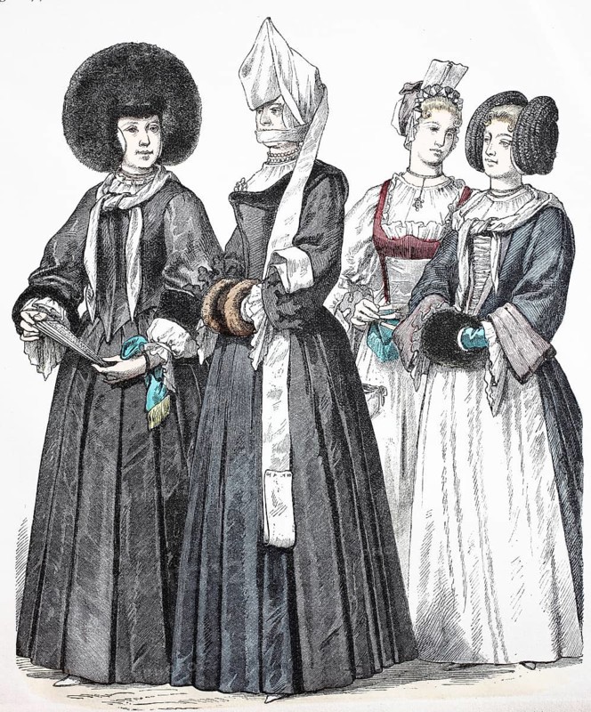 Folk traditional costume