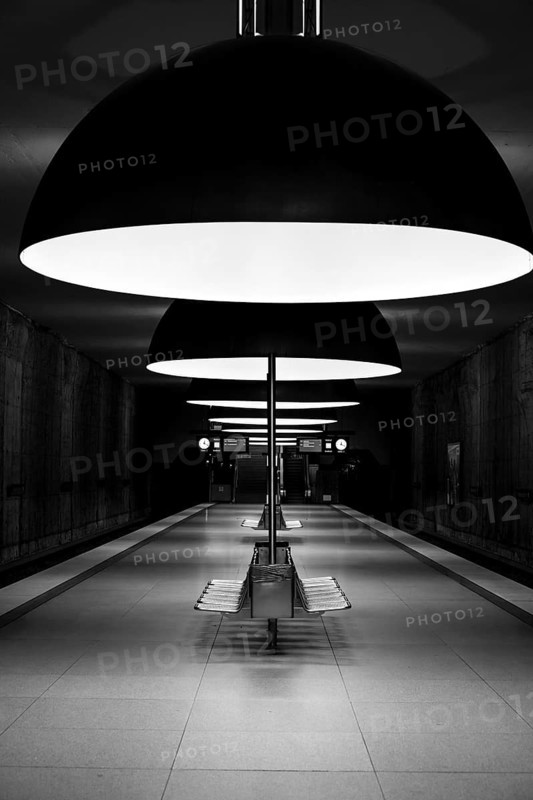 Black and white