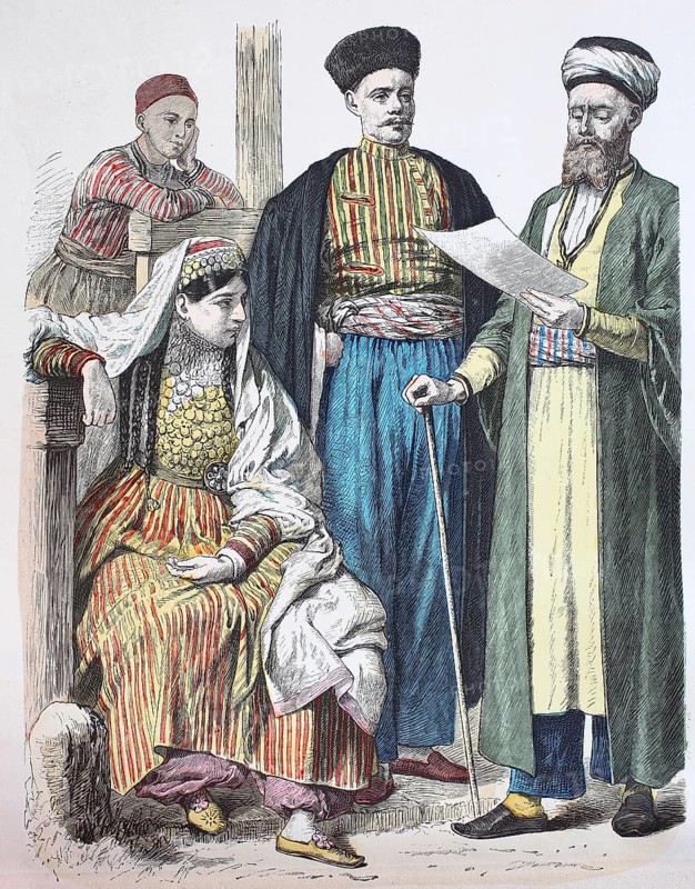 Folk traditional costume