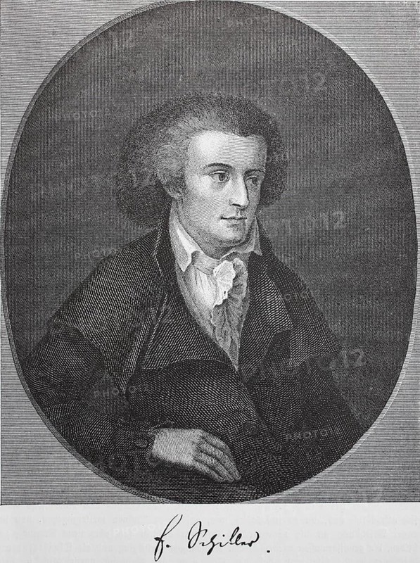 Friedrich Schiller aged 21