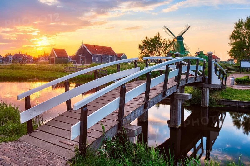 Netherlands rural scene