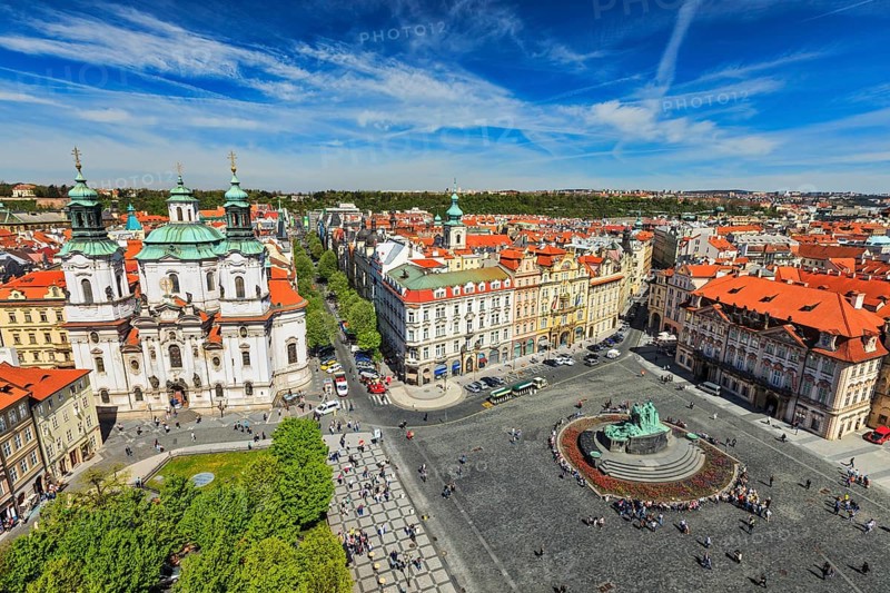 View of Stare Mesto Square