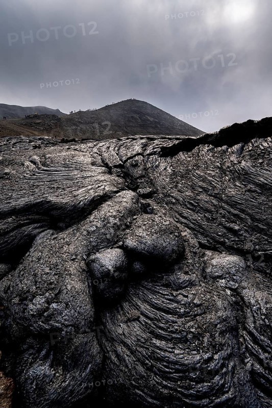 Petrified lava