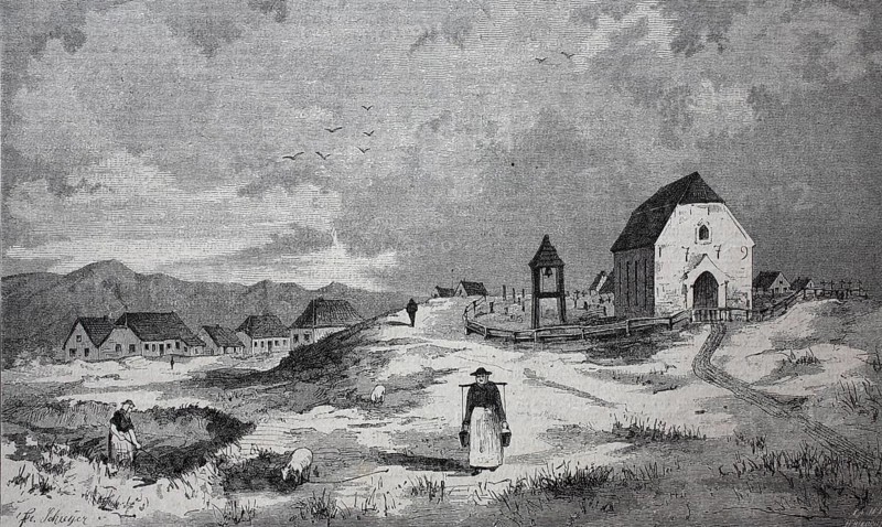 Church and cemetery of Juist