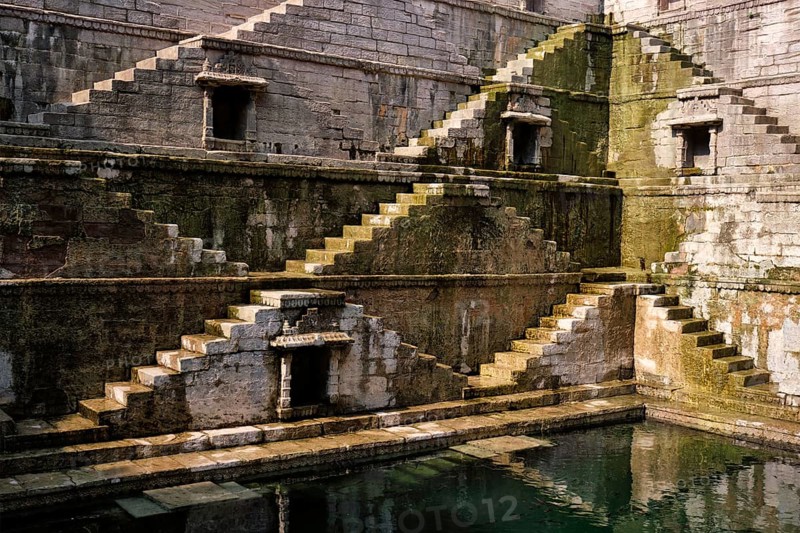 Toorji Ka Jhalra Bavdi world famous step well stepwell. Jodhpur