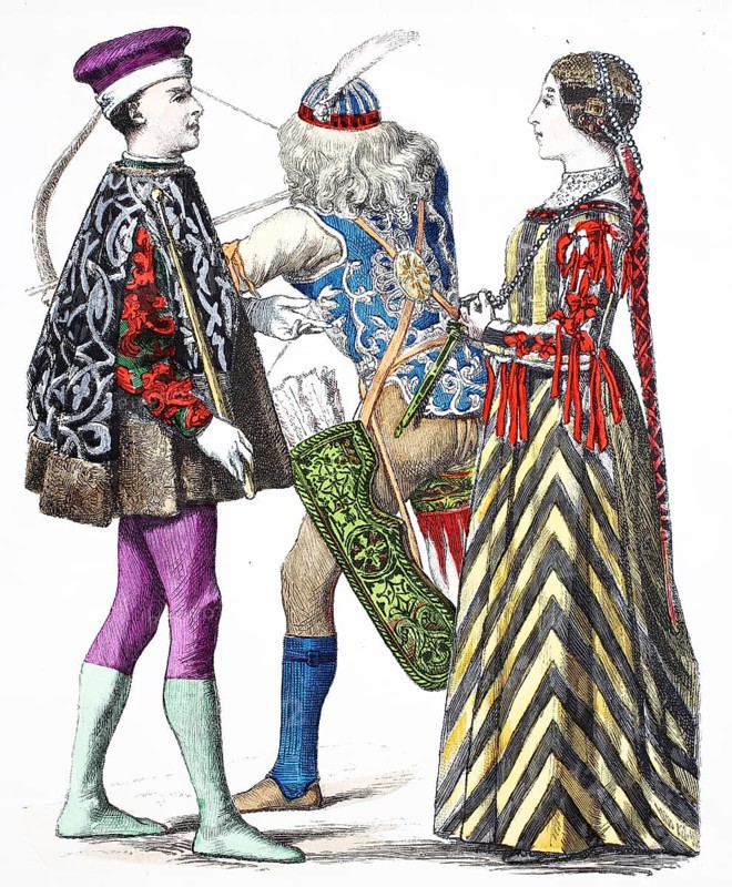 Folk traditional costume