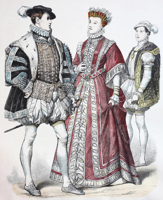 Folk traditional costume