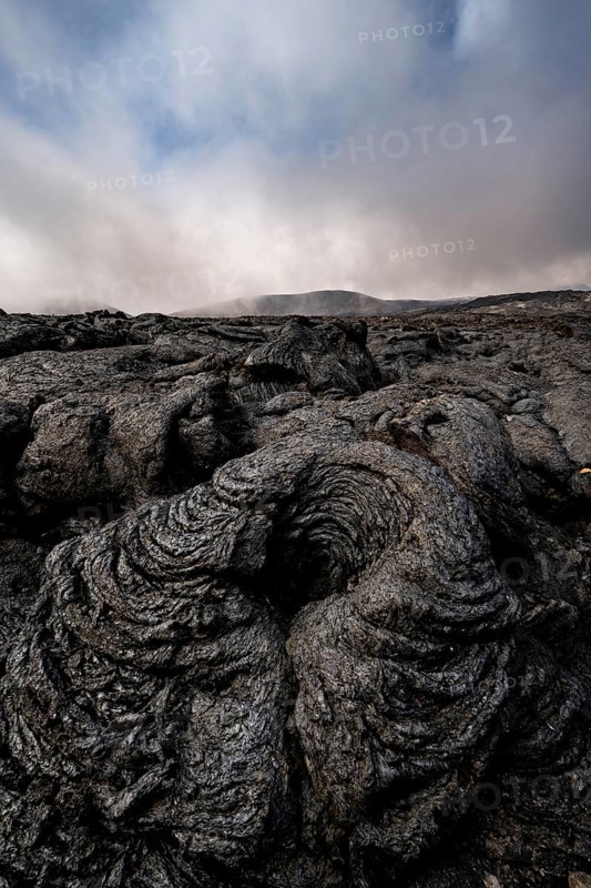 Petrified lava