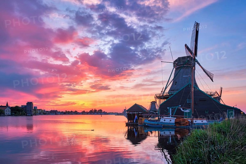 Netherlands rural scene