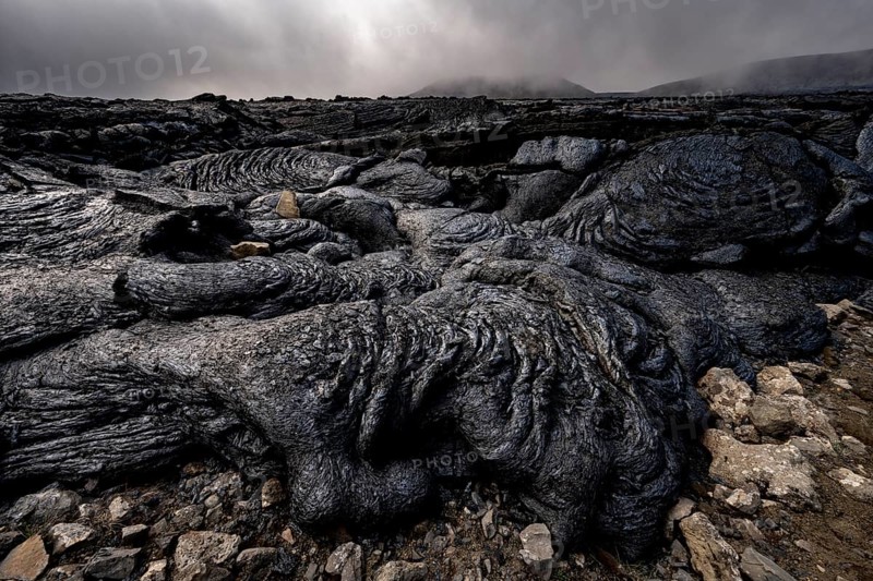 Petrified lava