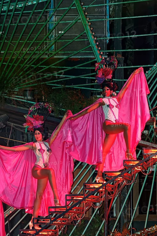 Dancer at the Tropicana open-air nightclub in the suburb of Marianao