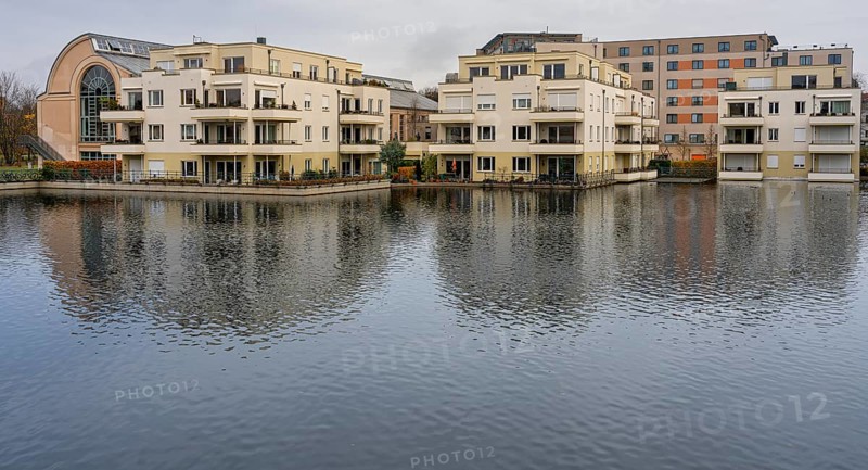 New buildings at Tegel harbour