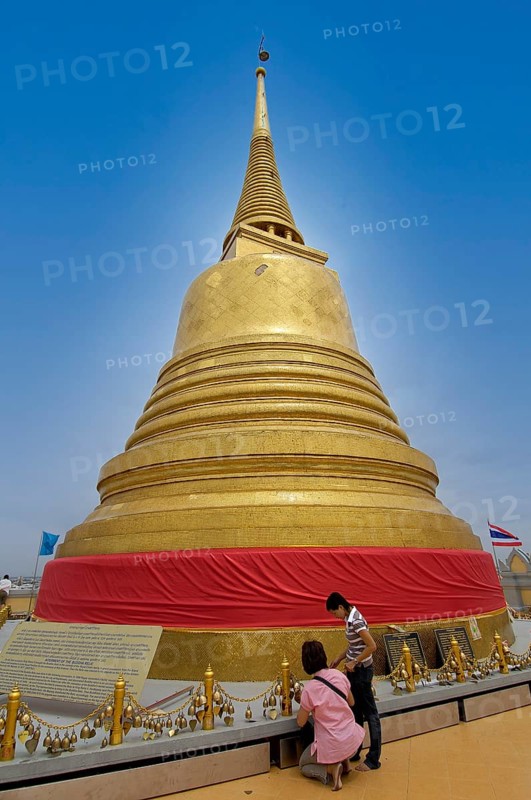 Wat Saket Ratcha Wora Maha Wihan also Wat Sraket or Temple of the Golden Mount