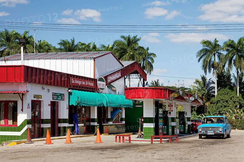 Petrol station . Collantes Heights
