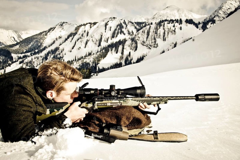 Mountain hunting Karwendel Mountains