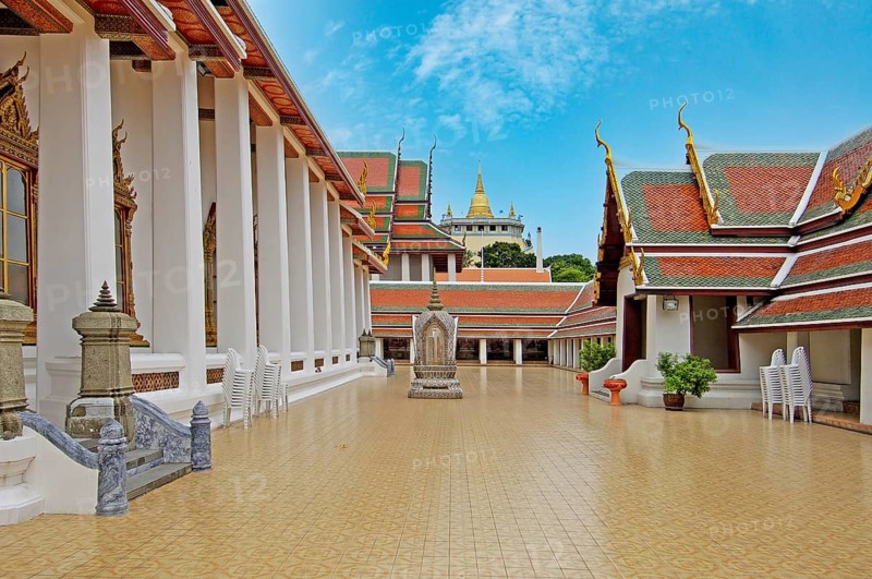 Wat Saket Ratcha Wora Maha Wihan also Wat Sraket or Temple of the Golden Mount