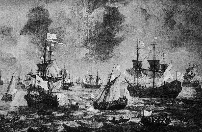 The Great Elector's Fleet on the Baltic Sea