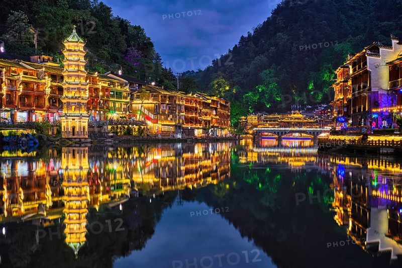 Chinese tourist attraction destination
