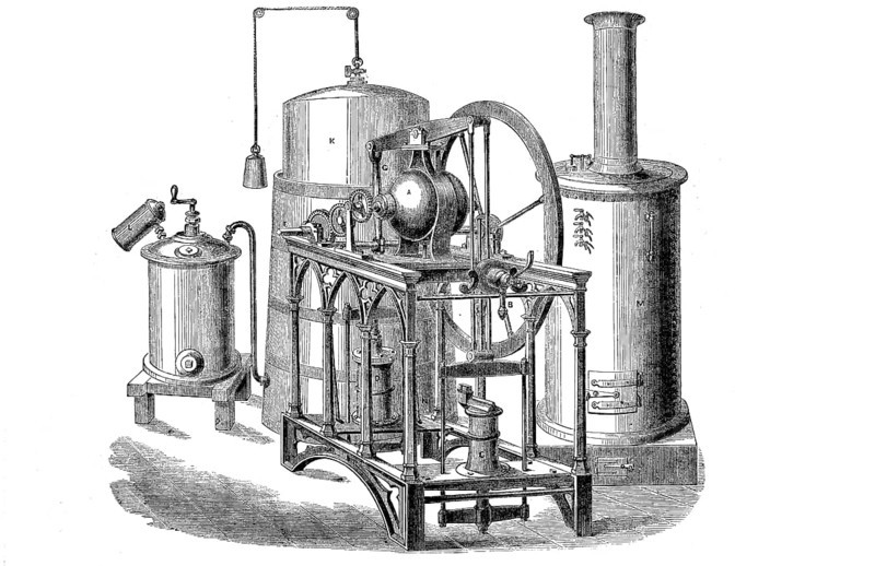 A Machine for the Manufacture of Steam and Soda by Barnott