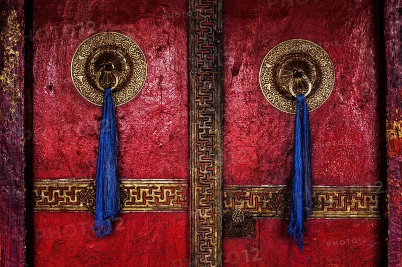 Gate of Spituk Gompa