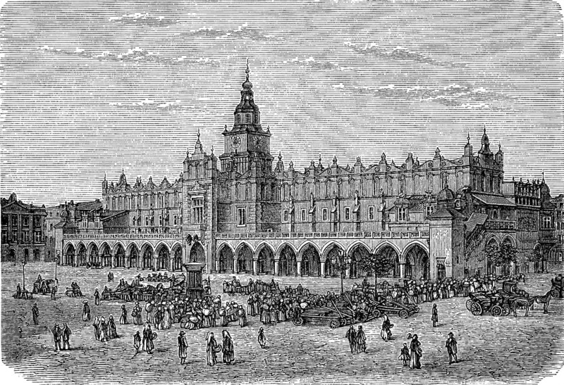 The Market Square of Krakow