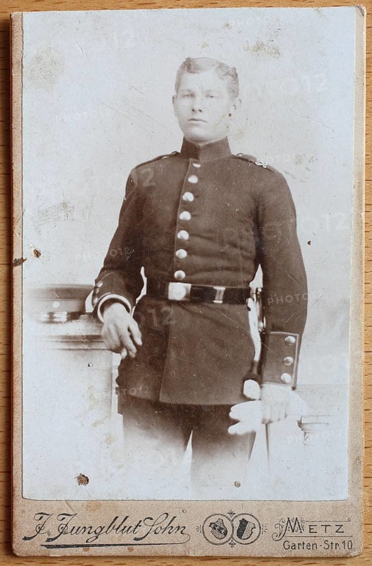 Man in uniform c. 1890