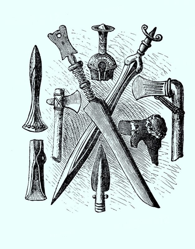 Weapons from the Bronze Age