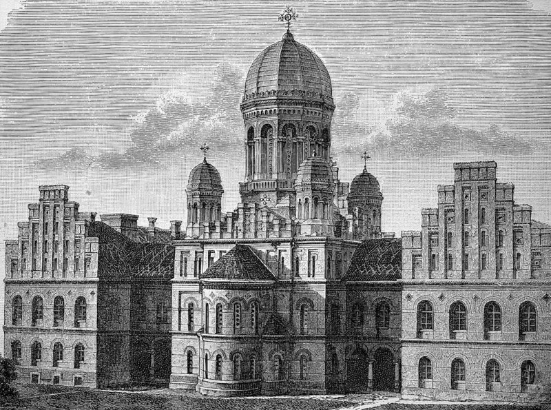 Das erzbischoefliche Palais in Czernowitz