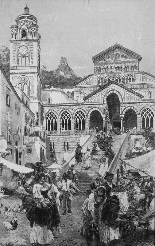 Marktszene in Amalfi