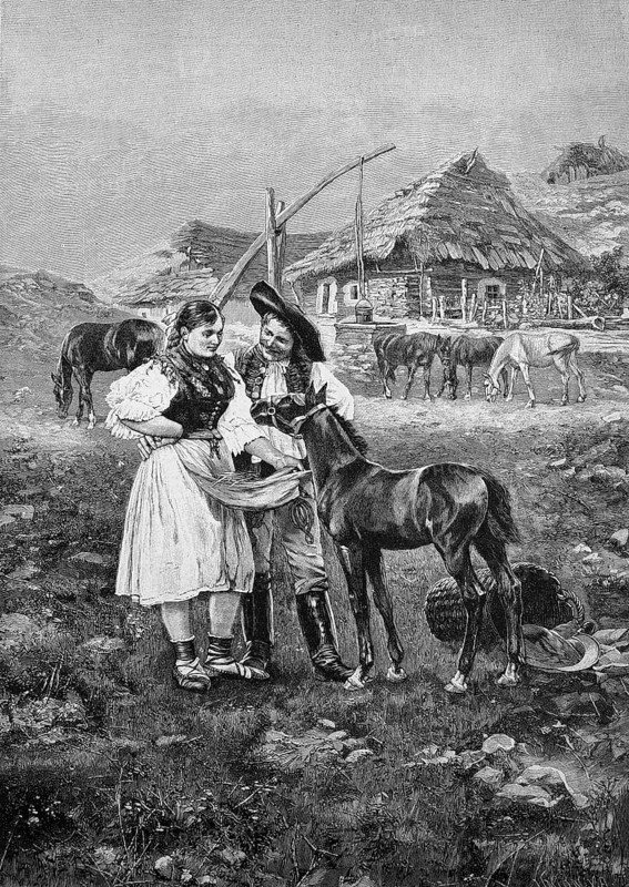 Scene from the Puszta