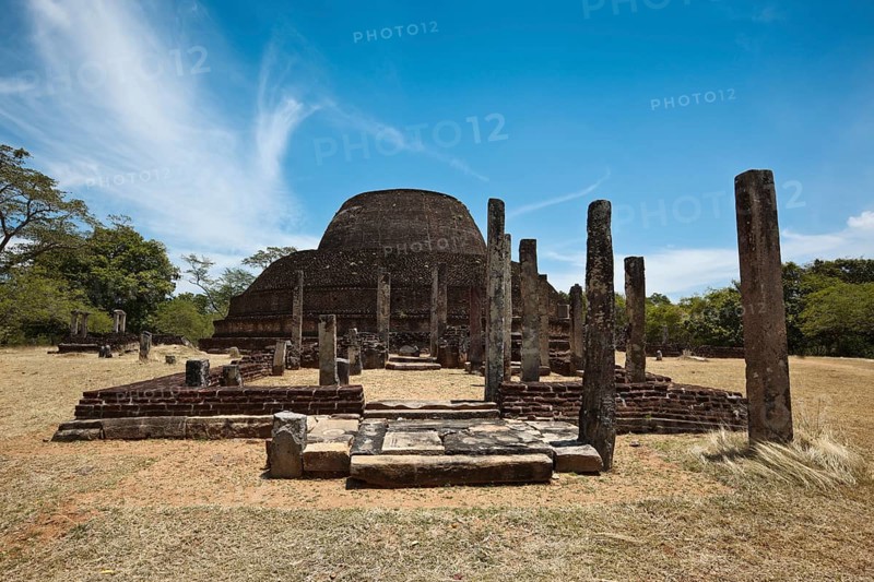 Ancient Buddhist dagoba
