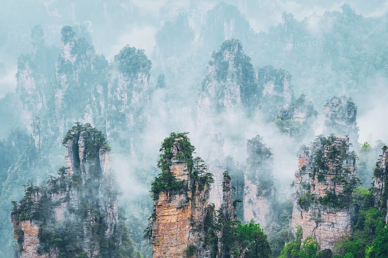 Famous tourist attraction of China