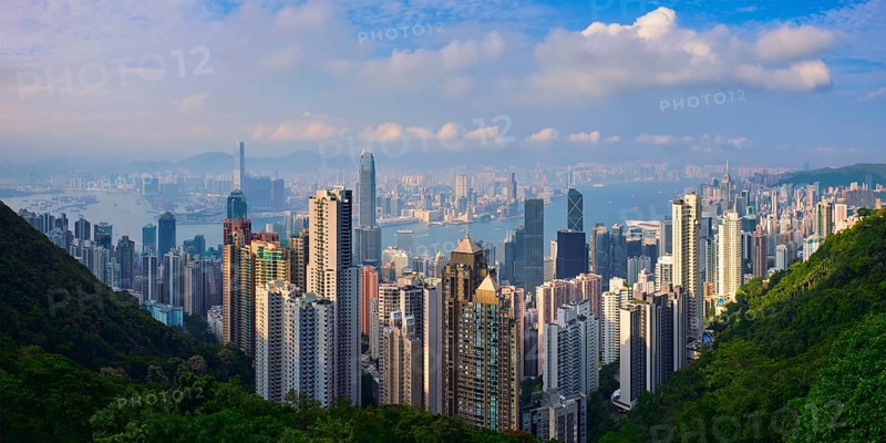 Famous view of Hong Kong