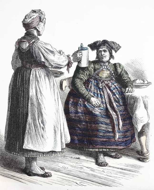 Folk traditional costume