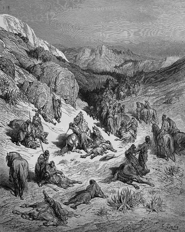 The Crusaders in the Narrow Valleys of the Taurus Mountains