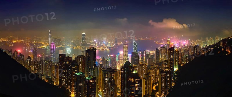 Famous view of Hong Kong