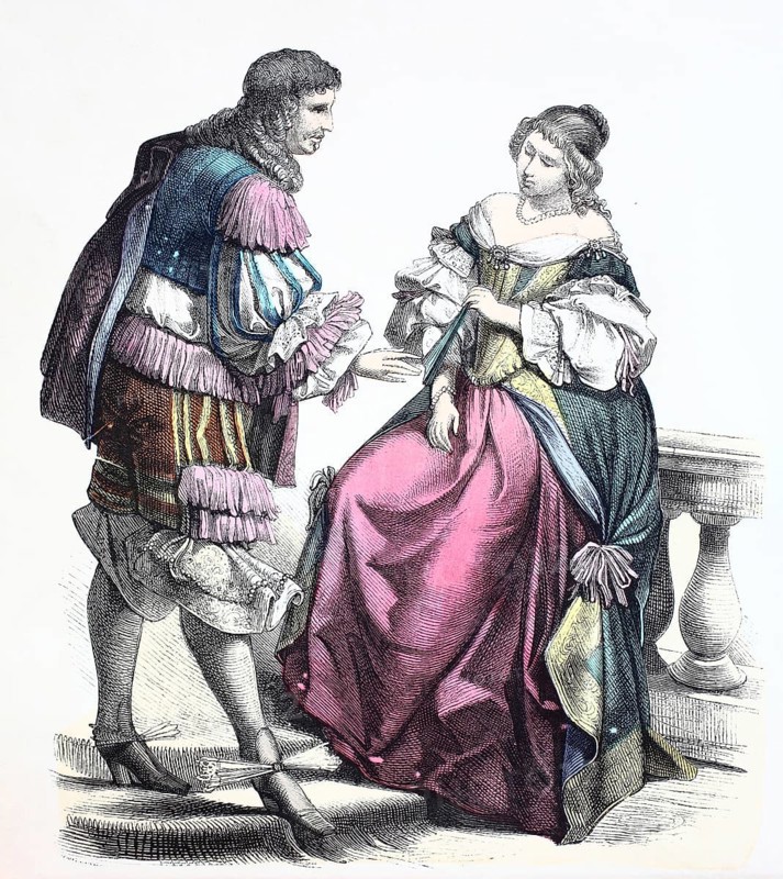 Folk traditional costume