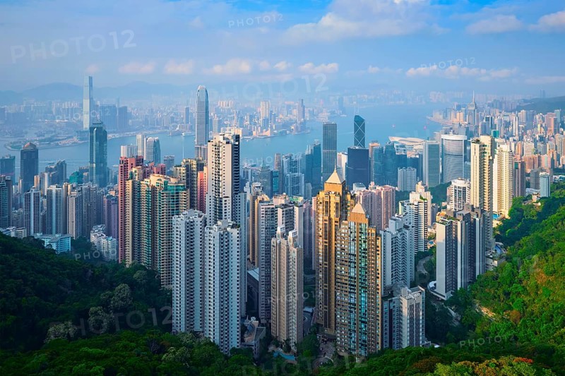 Famous view of Hong Kong