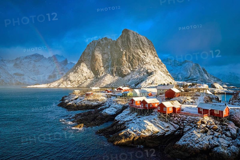 Hamnoy fishing village on Lofoten Islands