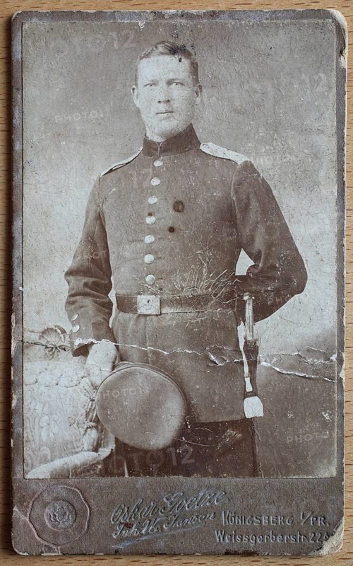 Man in uniform c. 1890