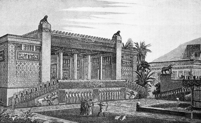 Palace of Darius in Persepolis